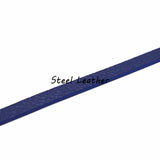 2m/lot 10*2.5mm Flat Leather Cord for DIY Necklace Bracelet Making