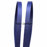 2m/lot 10*2.5mm Flat Leather Cord for DIY Necklace Bracelet Making