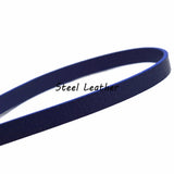 2m/lot 10*2.5mm Flat Leather Cord for DIY Necklace Bracelet Making