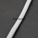 2m Flat Square Leather Rope Cord for DIY Bracelet Making