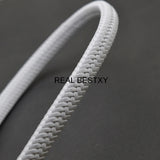 2m Flat Square Leather Rope Cord for DIY Bracelet Making