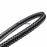 12.2*6mm Braided Flat Leather Rope Cord DIY Bracelet Jewelry Making Craft