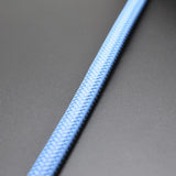 2m Braided Leather Cord Flat Sky Leather Cord DIY Bracelet Jewelry