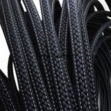 2m Flat Braided Leather Cord for DIY Necklace Bracelet Making