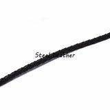4mm Round Bolo Braided Leather Cord Rope String Bracelet DIY Jewelry Material