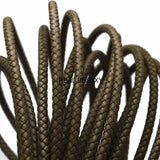 2m Braided Leather Cord Rope for Bracelets Necklaces Findings