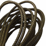 2m Braided Leather Cord Rope for Bracelets Necklaces Findings