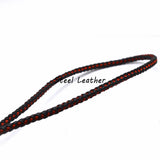 5mm Braided Leather Steel Thread Cords Lot for Bracelets