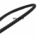 2m Round Leather Cord for DIY Bracelet Jewelry Making