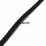 2m Round Leather Cord for DIY Bracelet Jewelry Making