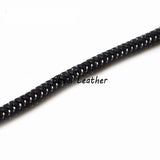 6mm Leather steel thread cords for jewelry making