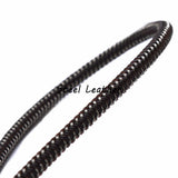 6mm Brown Braided Plastic Fish Wire Steel Cords for Jewelry DIY