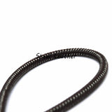 6mm Brown Braided Plastic Fish Wire Steel Cords for Jewelry DIY