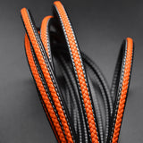 2m Flat Leather Cord Beading Cord Rope String for Jewelry Making