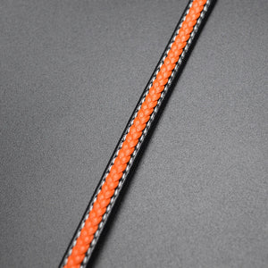 2m Flat Leather Cord Beading Cord Rope String for Jewelry Making