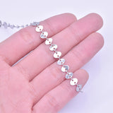 2m Round Stainless Steel Necklace Chains DIY Jewelry Making Material