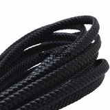 10*5mm Braided Flat Leather Cord for Bracelet Making - 2m/lot
