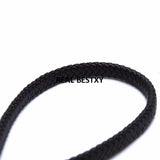 10*5mm Braided Flat Leather Cord for Bracelet Making - 2m/lot