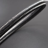 2m Stainless Steel Wire Leather Cords Flat Wide Lace for Men Bracelets