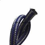 12*6mm Braided Leather Rope Steel Wire Cord for DIY Bracelet Craft