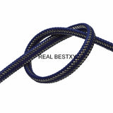 12*6mm Braided Leather Rope Steel Wire Cord for DIY Bracelet Craft