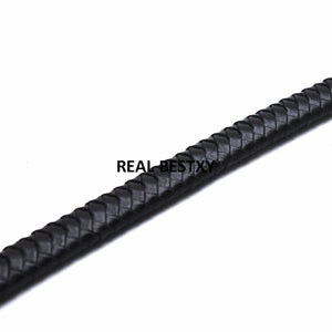 12*6mm Braided Leather Cord 2m/lot for Bracelet DIY Jewelry Making