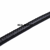 12*6mm Braided Leather Cord 2m/lot for Bracelet DIY Jewelry Making