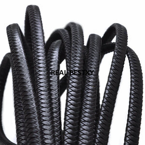 12*6mm Braided Leather Cord 2m/lot for Bracelet DIY Jewelry Making