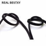 2m Flat Square Leather Rope Braided Cord For Men Bracelet DIY Craft