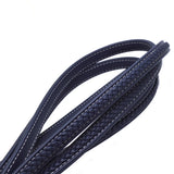 2m/lot Navy Braided Leather Rope Cord For Bracelet Making