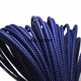 5mm Round Braided Leather Cord Rope String DIY Bracelet Necklace