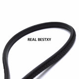 8*5mm Braid Leather Strip Cords Necklace Bracelet DIY Jewelry