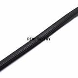 8*5mm Braid Leather Strip Cords Necklace Bracelet DIY Jewelry