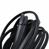8*5mm Braid Leather Strip Cords Necklace Bracelet DIY Jewelry