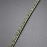 2m/lot Fiber Seved Olive Cord for Jewelry Making Braided Soft Leather Rope