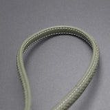 2m/lot Fiber Seved Olive Cord for Jewelry Making Braided Soft Leather Rope