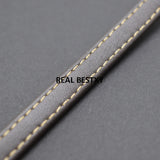 2m Brown Braided Leather Cords for DIY Jewelry Making