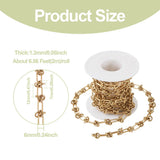 304 Stainless Steel Oval Ring Link Chain Punk Thick Chain Necklace Bracelet DIY