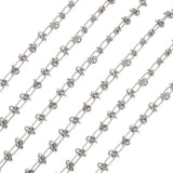 304 Stainless Steel Oval Ring Link Chain Punk Thick Chain Necklace Bracelet DIY