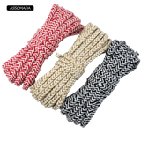 2m Cotton Cord DIY Flat Rope Necklace Belt Accessories