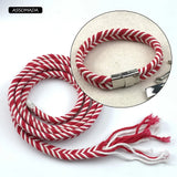 2m Cotton Cord DIY Flat Rope Necklace Belt Accessories