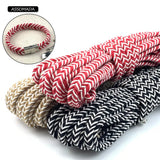 2m Cotton Cord DIY Flat Rope Necklace Belt Accessories