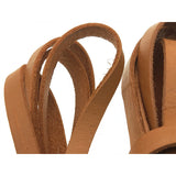 2m Flat Real Leather Cord for Necklace Bracelet DIY