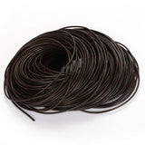 2m Brown Leather Cord for Jewelry Making 1.5/2/3/4/5/6/8mm