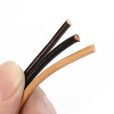 2m Brown Leather Cord for Jewelry Making 1.5/2/3/4/5/6/8mm
