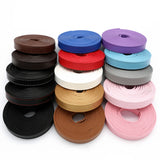 2m 15mm Braided PU Leather Backpack Strap Findings DIY Bag Necklace