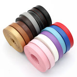 2m 15mm Braided PU Leather Backpack Strap Findings DIY Bag Necklace