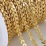 Stainless Steel Leaf Chain 2m/1m for Jewelry Making