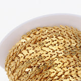 Stainless Steel Leaf Chain 2m/1m for Jewelry Making