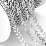 Stainless Steel Leaf Chain 2m/1m for Jewelry Making